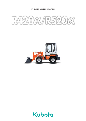 Tekerlekli yükleyiciler Kubota R520α