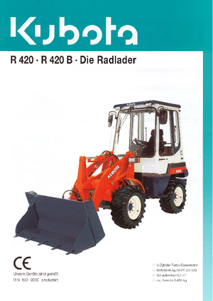 Wheel Loaders Kubota R420