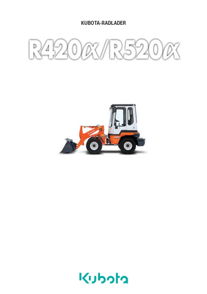 Tekerlekli yükleyiciler Kubota R520α
