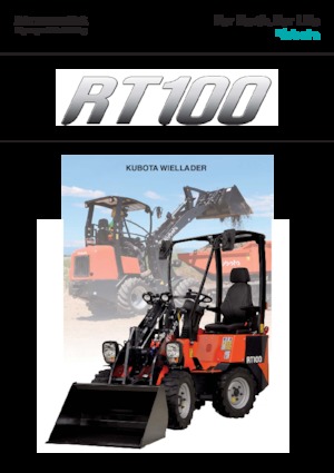Wheel Loaders Kubota RT100