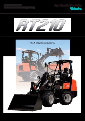 Tekerlekli yükleyiciler Kubota RT210