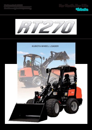 Wheel Loaders Kubota RT270