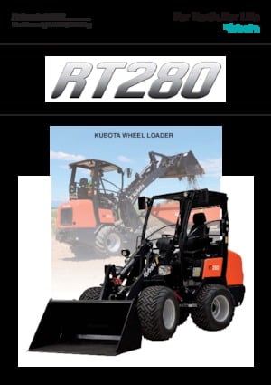 Tekerlekli yükleyiciler Kubota RT280