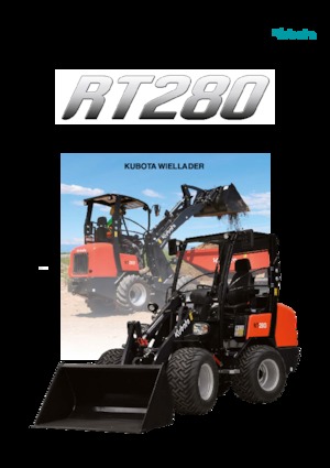 Tekerlekli yükleyiciler Kubota RT280