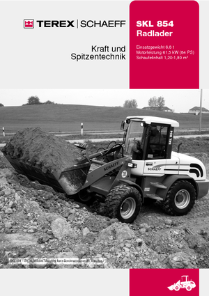 Wheel Loaders Terex-Schaeff SKL 854