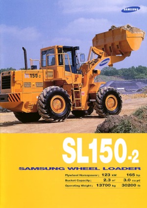 Tekerlekli yükleyiciler Samsung SL 150-2