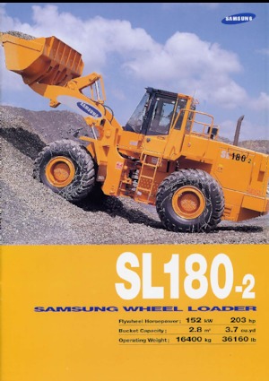 Tekerlekli yükleyiciler Samsung SL 180-2