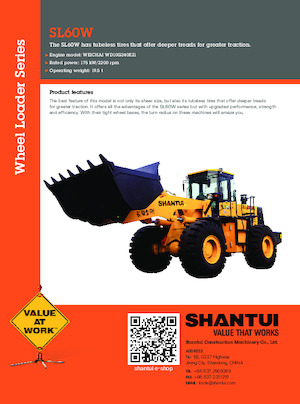 Wheel Loaders Shantui SL60W