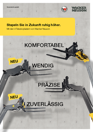 Telehandlers Wacker Neuson TH412