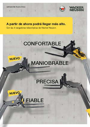 Telehandlers Wacker Neuson TH412
