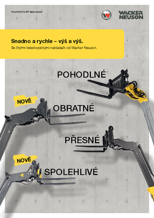 Telehandlers Wacker Neuson TH412