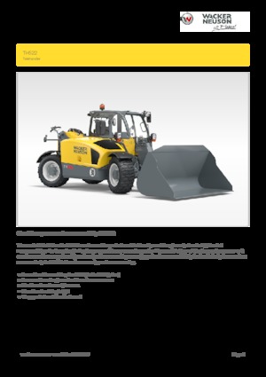 Telehandlers Wacker Neuson TH522