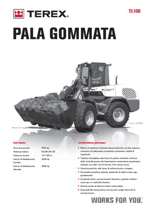 Wheel Loaders Terex TL 100
