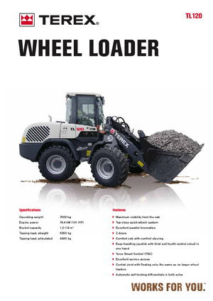 Wheel Loaders Terex TL 120