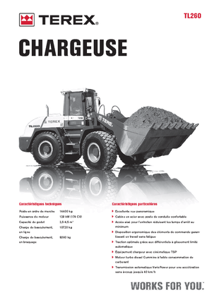 Wheel Loaders Terex TL 260