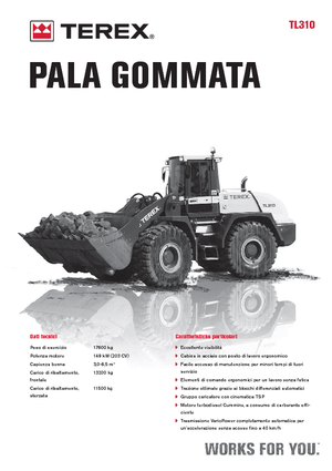 Wheel Loaders Terex TL 310