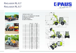 Wheel Loaders Paus TL 8.7
