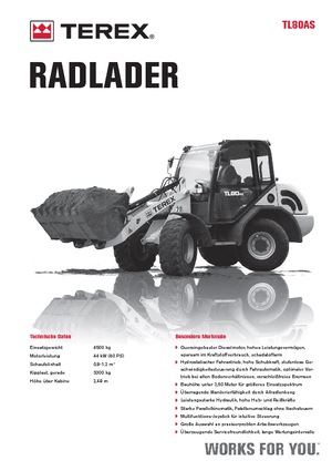 Wheel Loaders Terex TL 80 AS