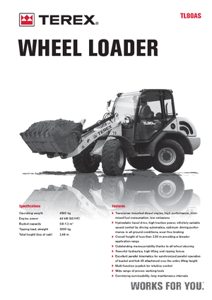 Wheel Loaders Terex TL 80 AS