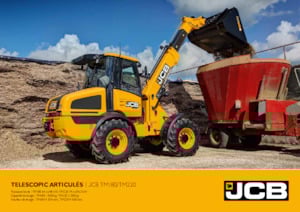 Tekerlekli yükleyiciler JCB TM220 Agri