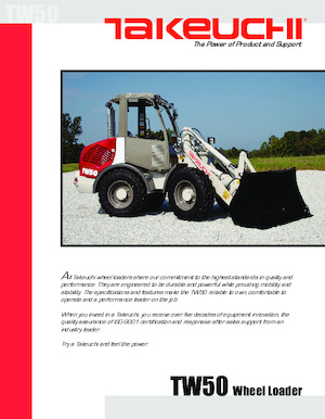 Wheel Loaders Takeuchi TW50