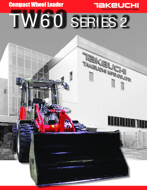 Tekerlekli yükleyiciler Takeuchi TW60
