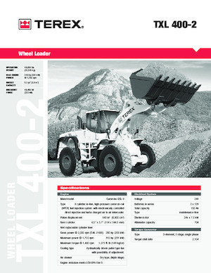 Wheel Loaders Terex TXL 400-2