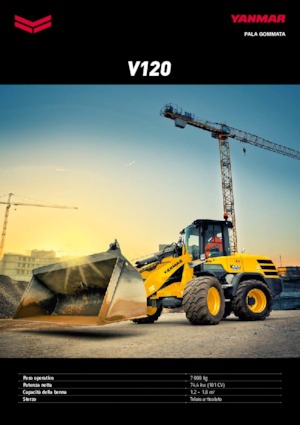 Tekerlekli yükleyiciler Yanmar V 120