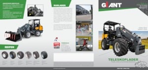 Tekerlekli yükleyiciler Giant V 5003 Tele