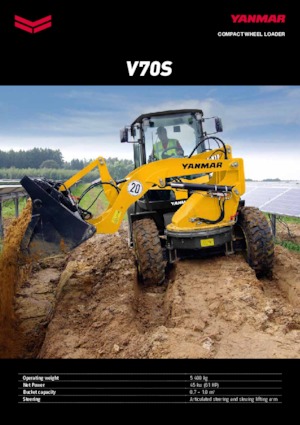 Wheel Loaders Yanmar V 70 S