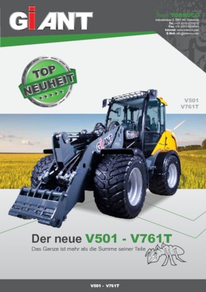 Wheel Loaders Giant V 761 T