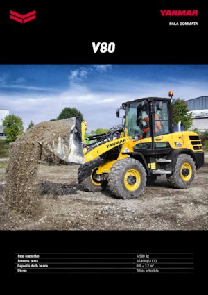 Tekerlekli yükleyiciler Yanmar V 80