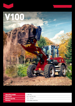 Tekerlekli yükleyiciler Yanmar V100
