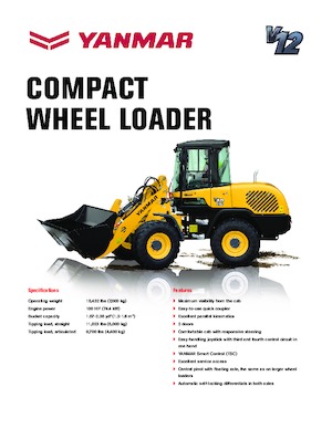 Wheel Loaders Yanmar V12