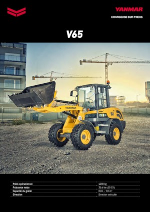 Tekerlekli yükleyiciler Yanmar V65