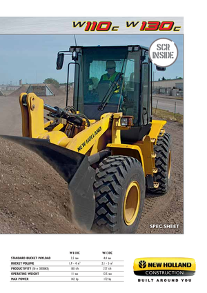 Wheel Loaders New Holland W110C ZB