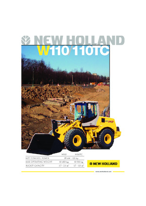 Wheel Loaders New Holland W110TC