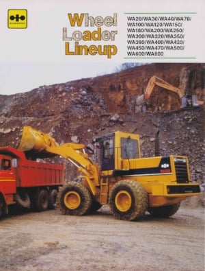 Tekerlekli yükleyiciler Komatsu WA 70