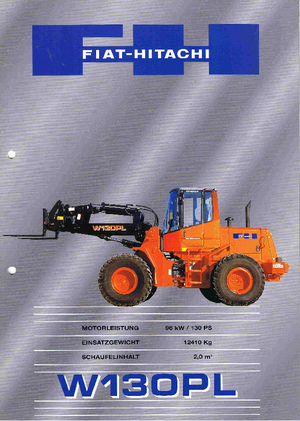 Wheel Loaders Fiat-Hitachi W 130 PL
