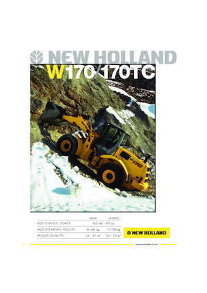 Wheel Loaders New Holland W 170 TC