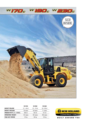Wheel Loaders New Holland W170C LR