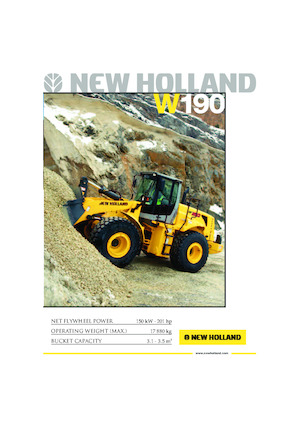 Wheel Loaders New Holland W 190
