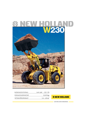 Wheel Loaders New Holland W 230