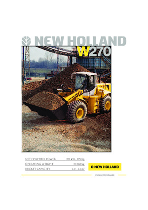 Wheel Loaders New Holland W 270