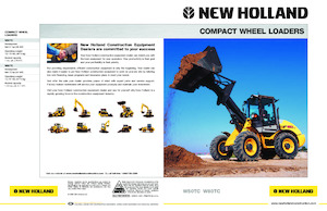 Tekerlekli yükleyiciler New Holland W50 TC