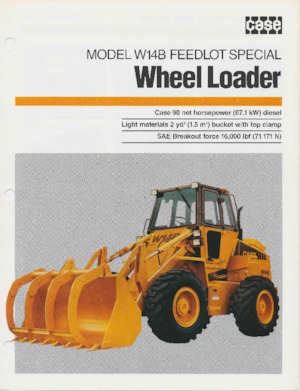 Wheel Loaders Case W14B