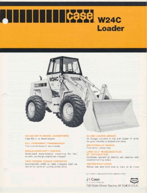 Wheel Loaders Case W24C