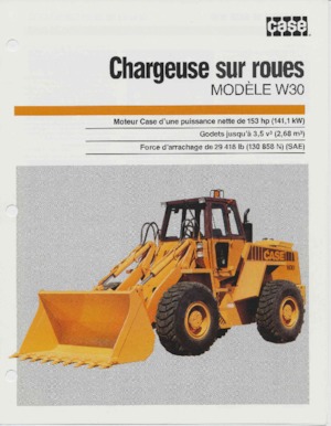 Wheel Loaders Case W30
