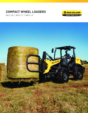 Tekerlekli yükleyiciler New Holland W80C HS ZB EVO 