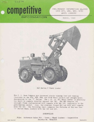 Wheel Loaders Case W8C